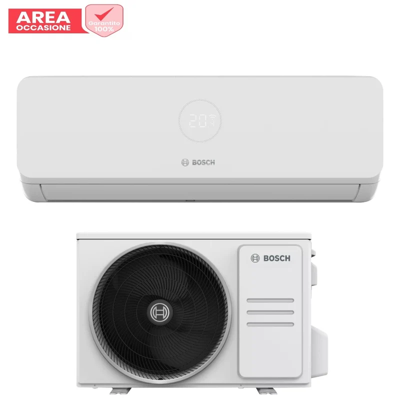AREA OCCASIONE 5065 Condizionatore Bosch Climate 3200i 12000 Btu CL3200i-SET 35 WE R-32 Wi-Fi Optional