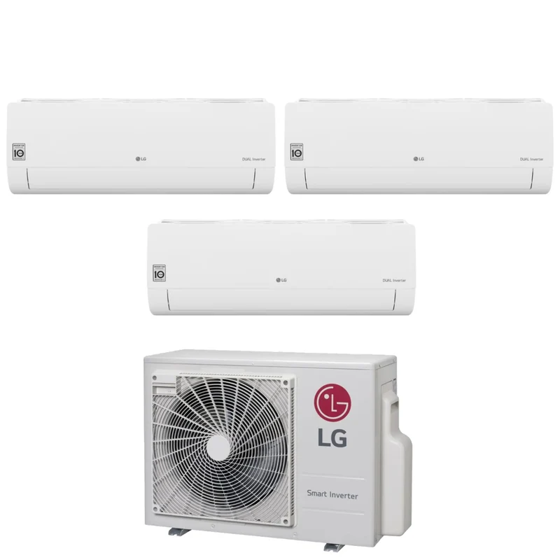 Condizionatore Trial Split LG Libero Smart 9+9+9 con MU3R19 R-32 Wi-Fi Integrato