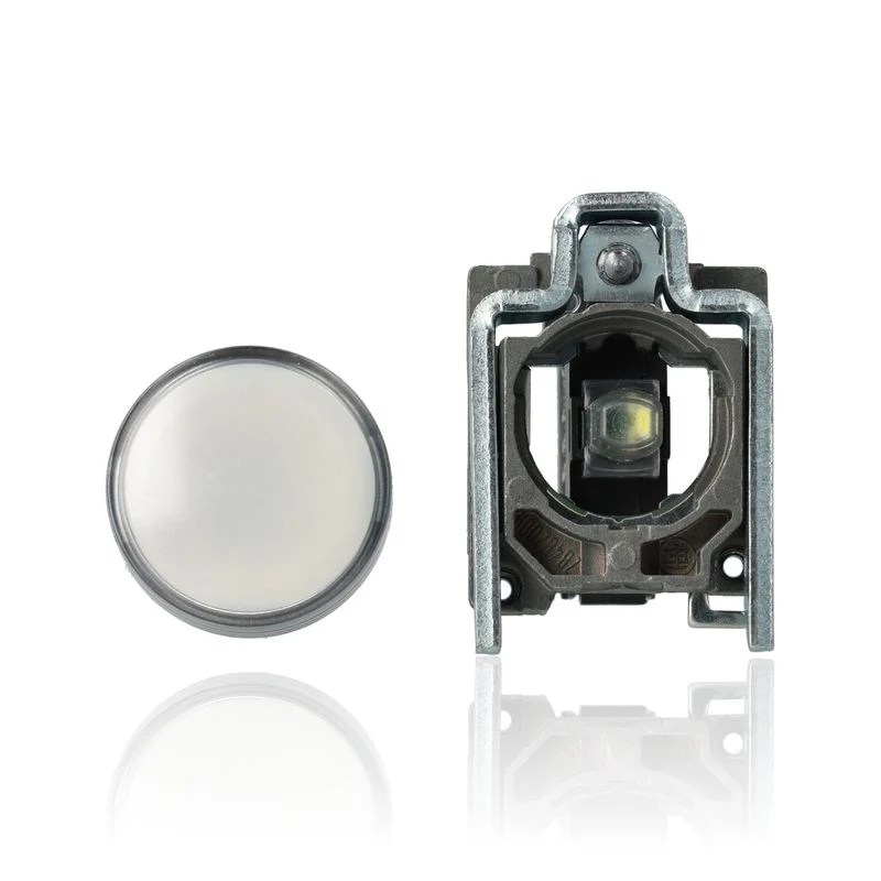 SCHNEIDER XB4BVB1 - Lampada Spia Harmony XB4 22mm IP65 Bianca LED 24V