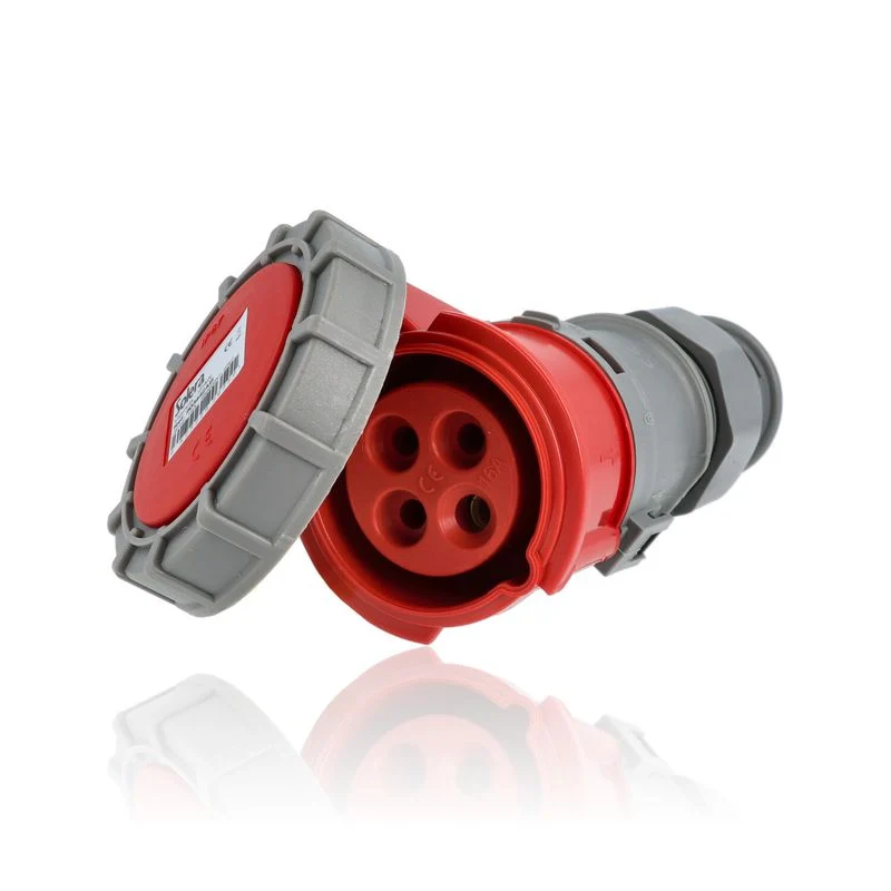Presa industriale con coperchio, IP67, 3P+T, 16 A, 400V