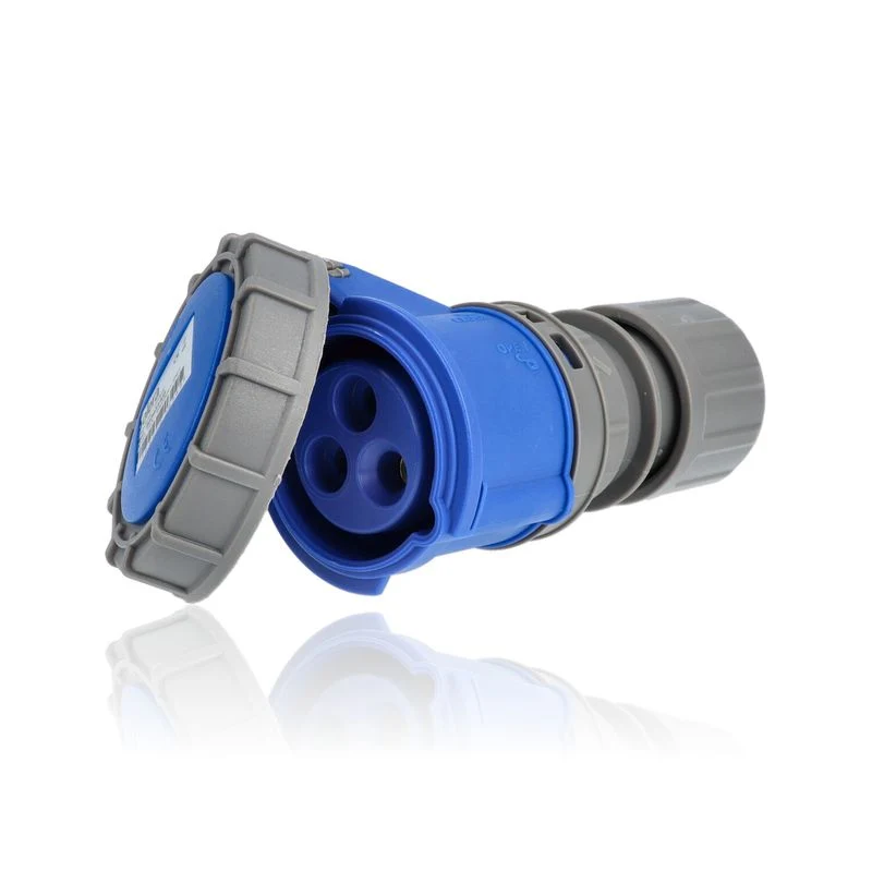 Presa industriale con coperchio, IP67, 2P+T, 16 A, 230V