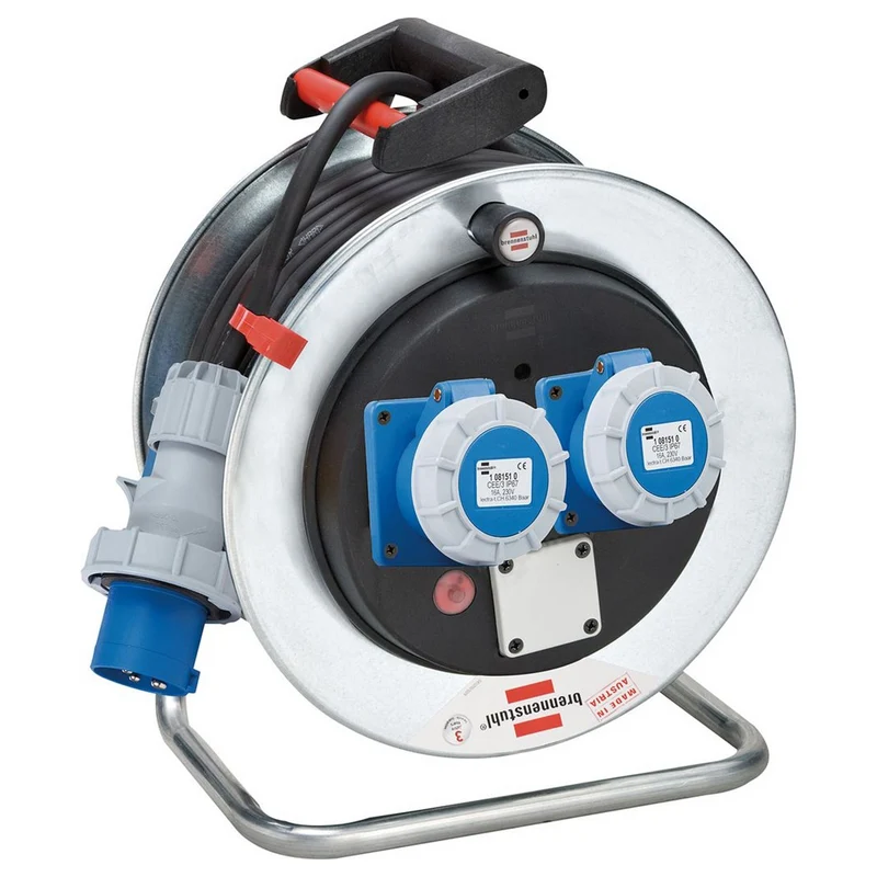 Avvolgicavo Brennenstuhl Garant CEE/3 SK 290 33m IP67