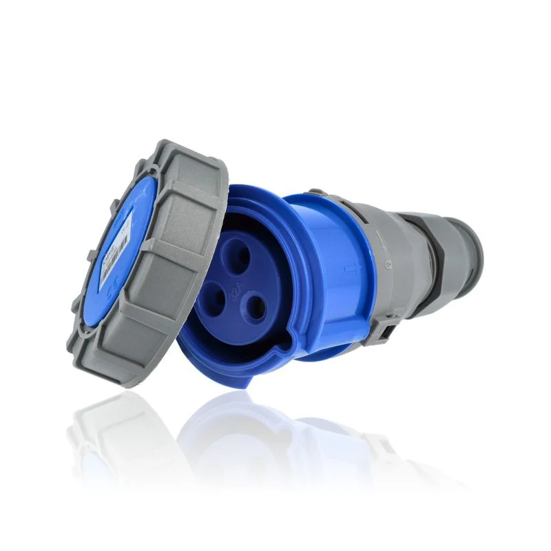 Presa industriale con coperchio, IP67, 3P+N+T, 16 A, 400V