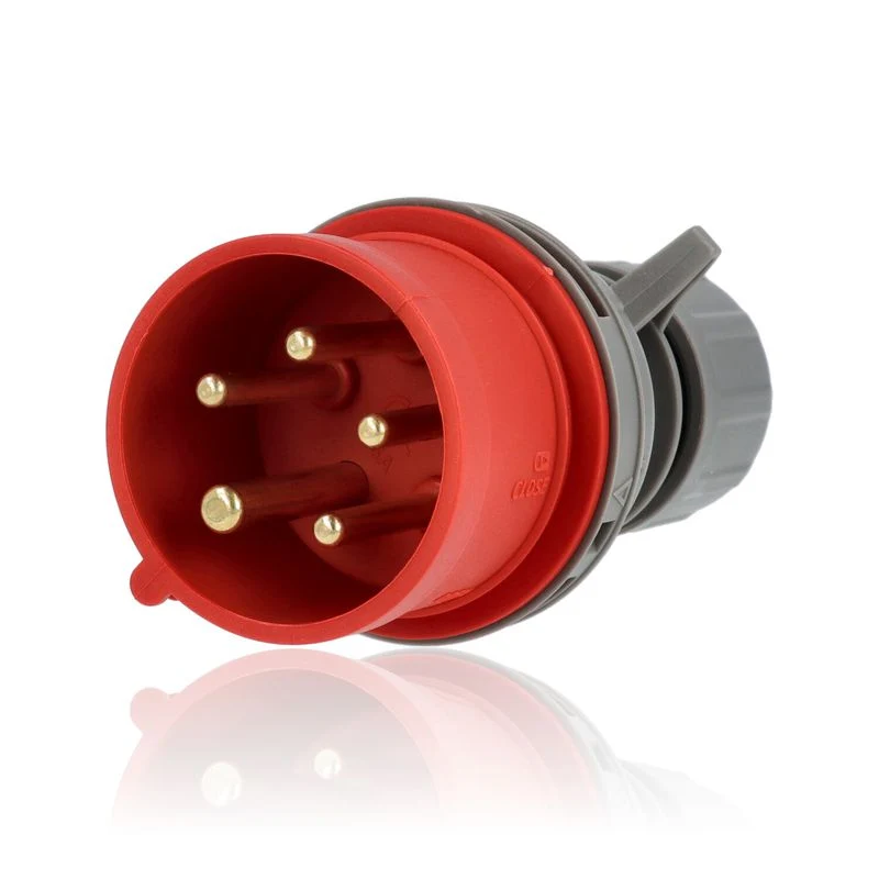 Spina industriale IP44, 3P+N+T, 16 A, 400V