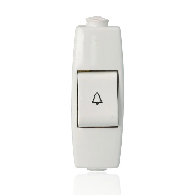 Pulsante volante bianco con simbolo di campana equivalente VIM00114.B