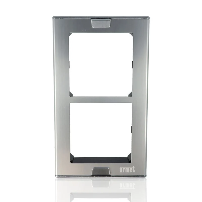 URMET 1148/62 - Telaio porta moduli con cornice per 2 moduli