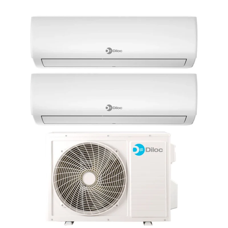 Condizionatore Dual Split Diloc Ionio 9+9 con D.FREEDOM245 R-32 Wi-Fi Integrato