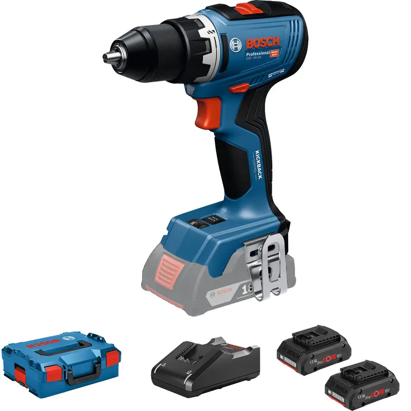 Trapano Avvitatore Bosch GSR 18V-65 PRO 18V 4Ah