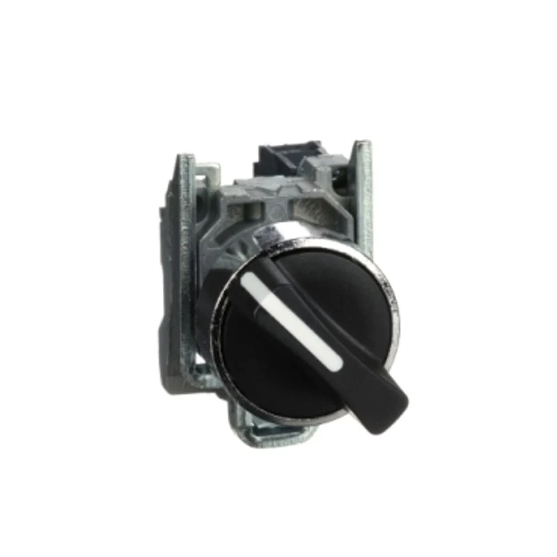 SCHNEIDER XB4BD21 - Selettore Harmony XB4 22mm 2 Posizioni Leva Nera 1NA