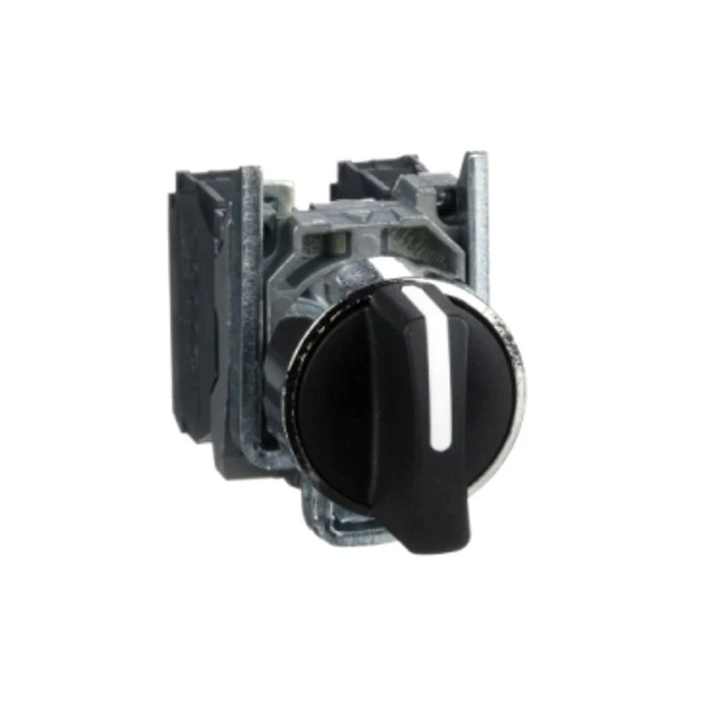 SCHNEIDER XB4BD53 - Selettore Completo Harmony XB4 22mm 3 Posizioni Ritorno 1NA