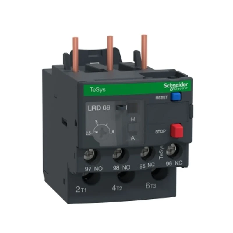SCHNEIDER LRD08 - Rele Termico TeSys LRD 2,5-4A Classe 10A Bimetallico