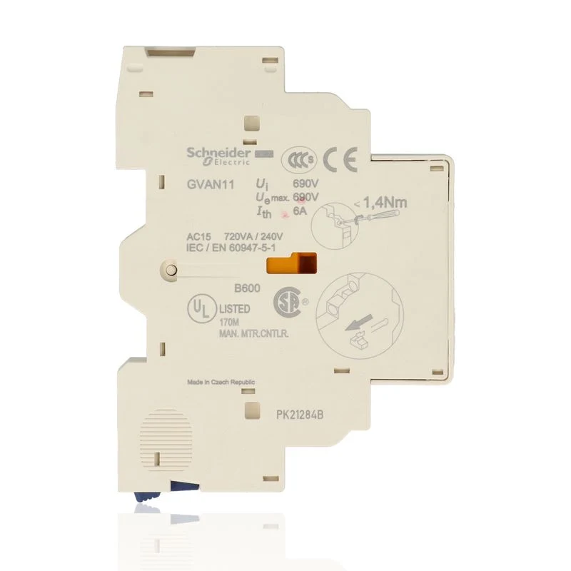 SCHNEIDER GVAN11 - Contatto Ausiliario Laterale TeSys GV 1NA+1NC Vite