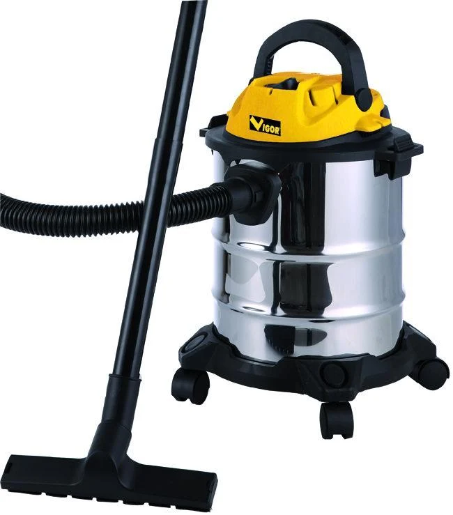 Bidone aspiratore Vigor VBA-15L inox 15l