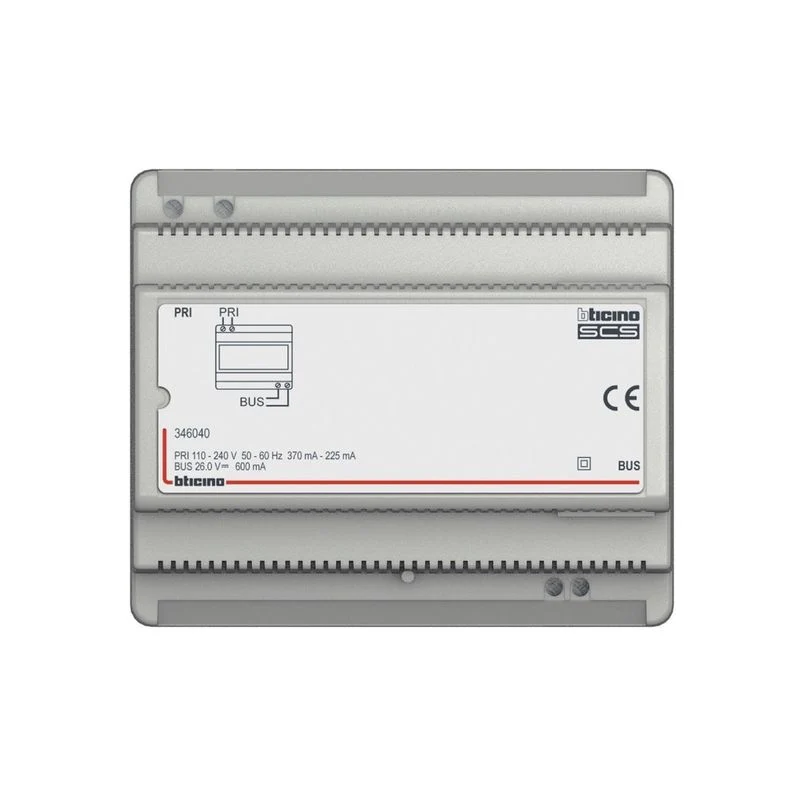 BTICINO 346040 - Alimentatore per impianti audio 2 fili