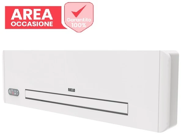 AREA OCCASIONI 2755 Ventilconvettore Fan Coil a parete Riello Design Wall 17 con telecomando 20186361 1,65 kW