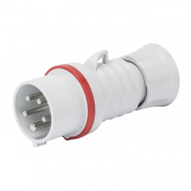 GEWISS GW60008H - Spina Mobile HP IP44 3P+T 16A 400V 6H Rosso