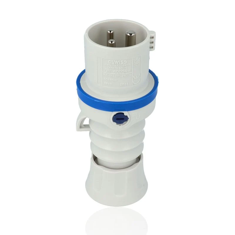 GEWISS GW60004H - Spina mobile HP, IP44, 2P+T 16A 230V 6H