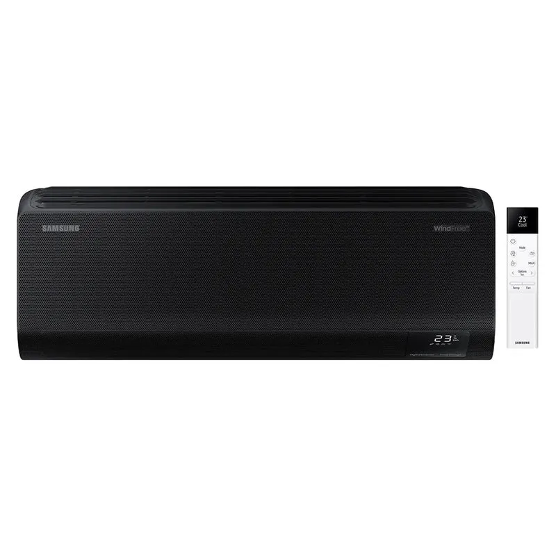 Unità Interna a Parete Samsung WindFree Black 9000 Btu AR70F09C1ABNEU R-32 Wi-Fi integrato