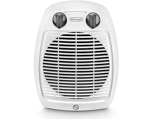De'Longhi Termoventilatore Portatile HVA 3220 (2.0 kW) | IP21 Uso Bagno | Funzione Antigelo & Ventilazione Estiva | Basso Consumo