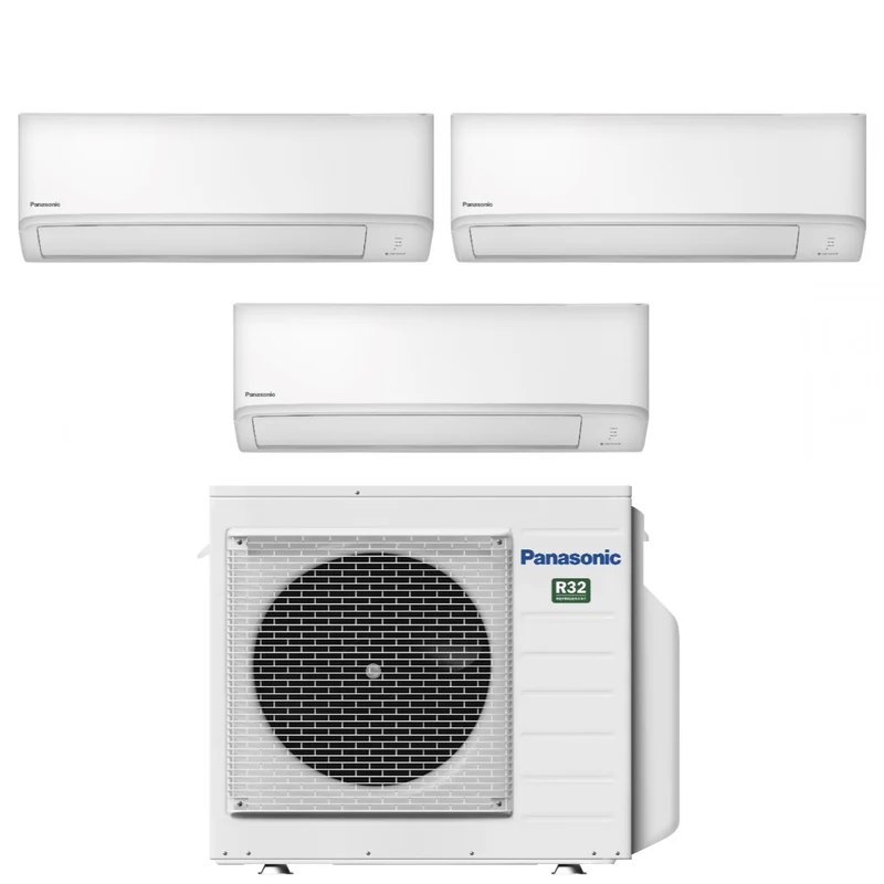 Condizionatore Trial Split Panasonic TZ 9+9+18 con CU-4Z80TBE R-32 Wi-Fi Integrato