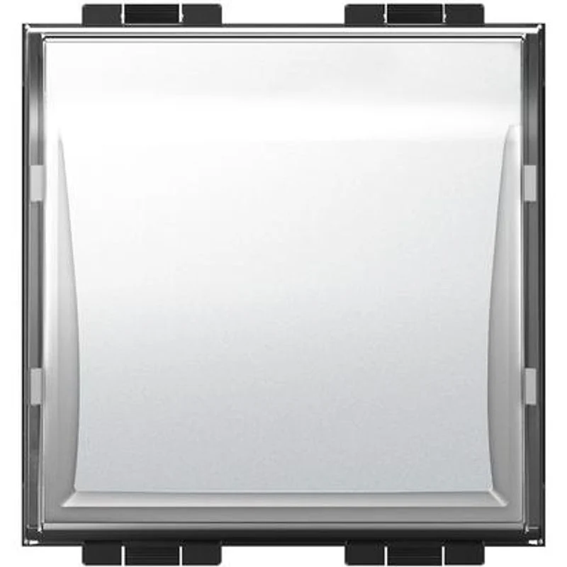 BTICINO LN4040 - Pulsante 1 P (NO) + targa portanome illuminabile - Antracite
