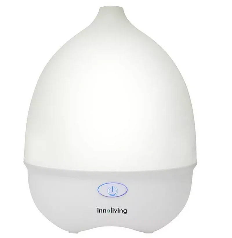 Diffusore Aromi Ultrasuoni INNOLIVING 70 ml | Umidificatore con Cromoterapia LED | Benessere e Aromaterapia INN 761