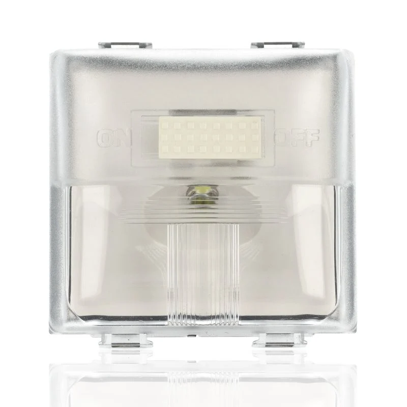 BTICINO A5630/230 - Lampada Segnapasso Con Led A Luce Bianca Ed Interruttore On-Off - 230V Ac - Matix
