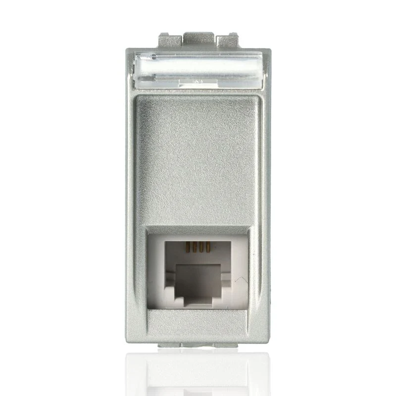 BTICINO NT4258/11N - Connettore Rj12 K10 - Tech - LivingLight