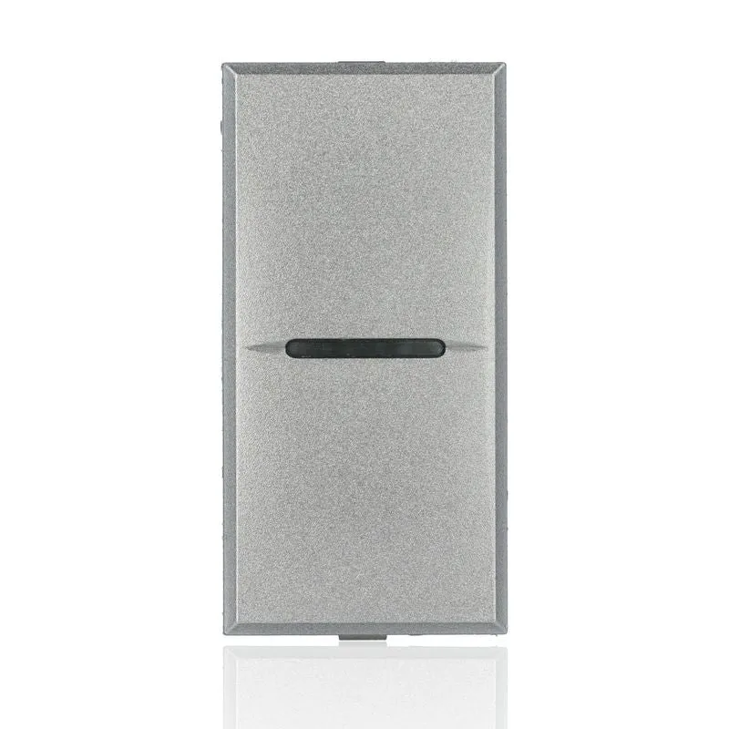 BTICINO HC4001N - Interruttore 1P 10 Ax 250 Vac - Assiale - Illuminabile - Tech - Axolute