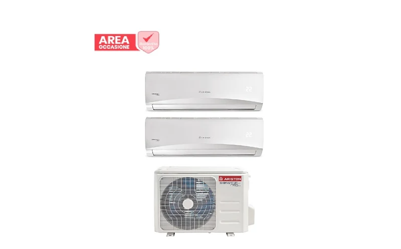 AREA OCCASIONI 2862 Condizionatore Dual Split Ariston Prios 9+12 con Dual C 50 XD0-O R-32 Wi-Fi Optional