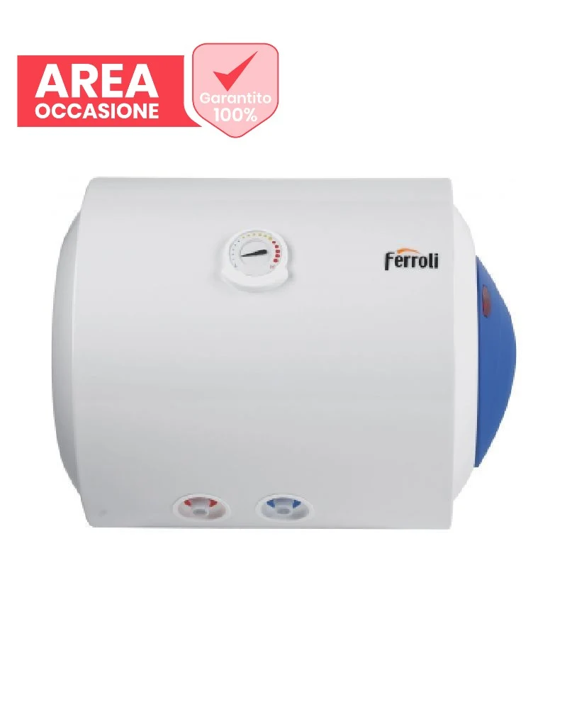 AREA OCCASIONI 2697 Scaldabagno Elettrico Ferroli Calypso 150 HO Orizzontale 140 Litri