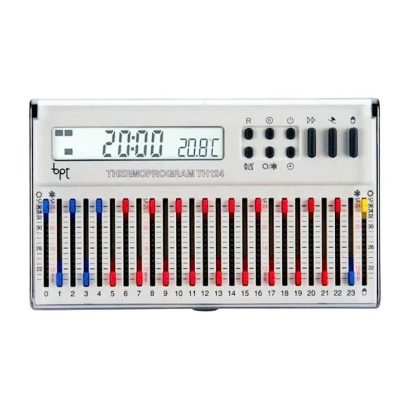 CAME BPT 69403510 - Bpt crono termostato giornaliero a cursori bianco - TH/124