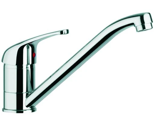 Miscelatore per lavello Blinky con aeratore a canna bassa