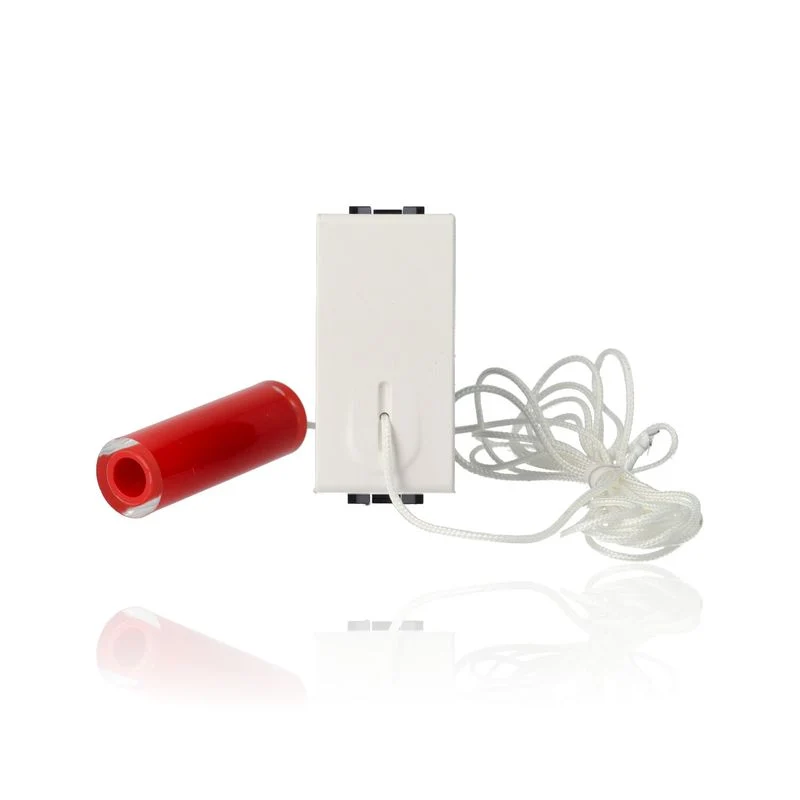 BTICINO N4033 - Pulsante A Tirante 1 Polo No 10 V 230 V A.C. - Bianco - LivingLight