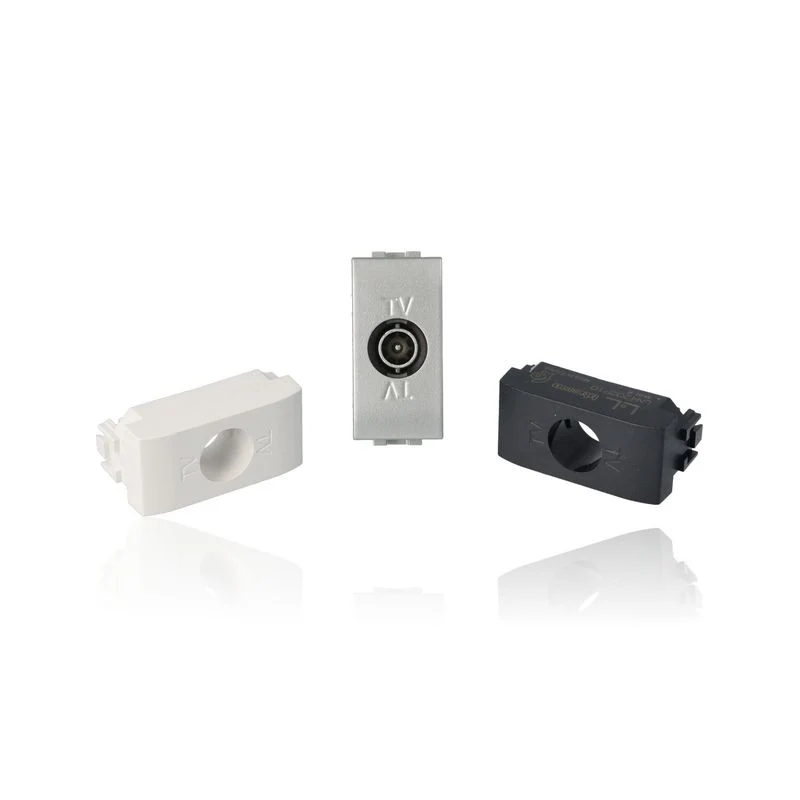 BTICINO LN4202P10 - Presa Coassiale Passante Terminale, Attenuazione 10Db - LivingLight