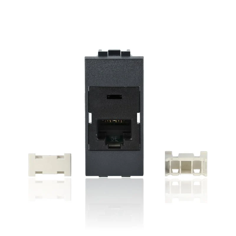 BTICINO L4262C5E - Connettore Rj45 Categoria 5 E - Antracite - LivingLight