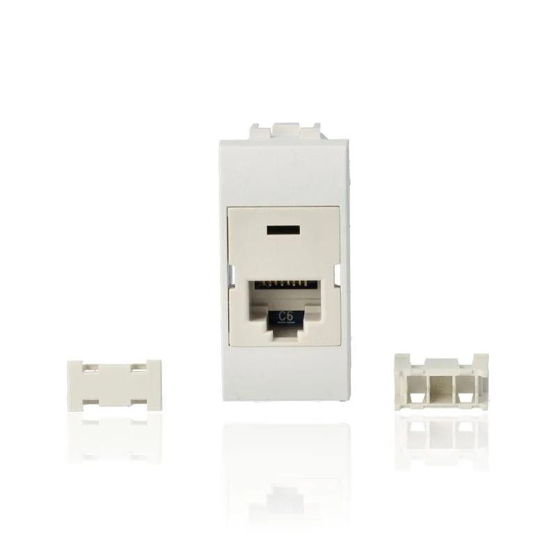 BTICINO N4262C6 - Connettore Rj45 Categoria 6 Utp - Bianco - LivingLight