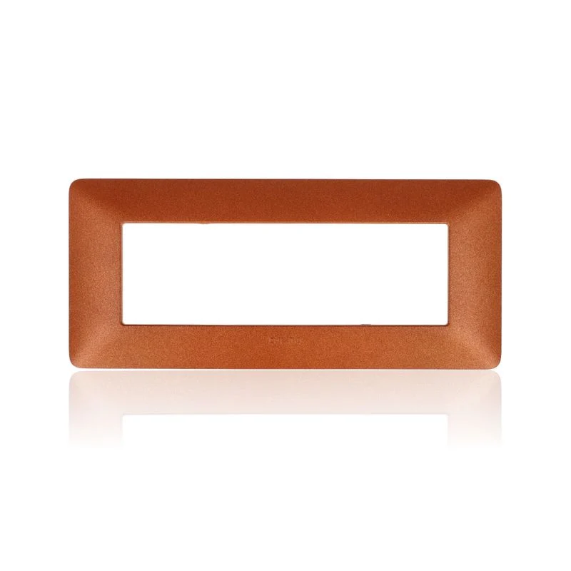 BTICINO AM4806TRT - Placca 6 Moduli - Rosso Terra - Materiale Tecnopolimero - Matix