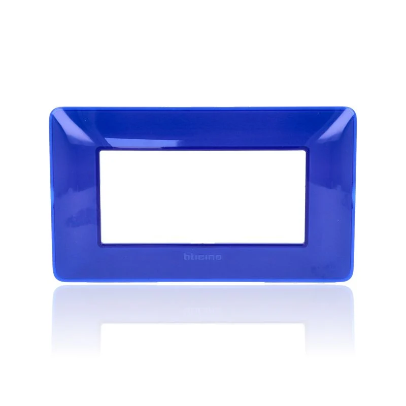 BTICINO AM4804CBU - Placca 4 Moduli - Cobalto - Materiale Tecnopolimero - Matix