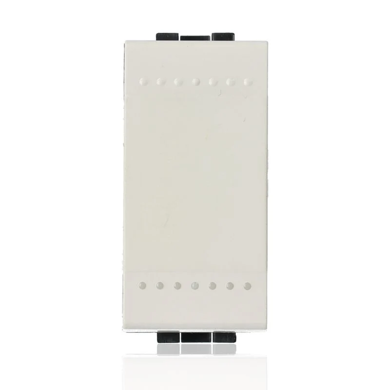 BTICINO N4034N - Pulsante 1P Nc In Apertura 10A 250 Vac - Bianco - LivingLight
