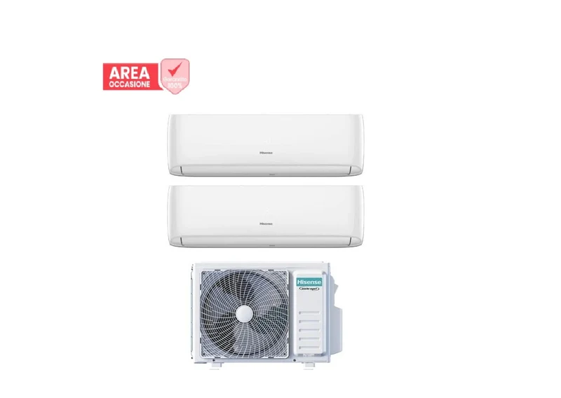 AREA OCCASIONI 2544 Condizionatore Dual Split Hisense Hi-Comfort 7+9 con 2AMW52U4RXC R-32 Wi-Fi Integrato