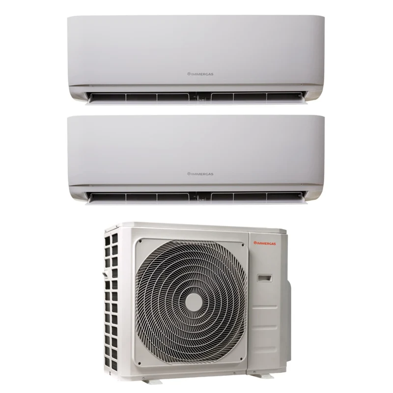 Condizionatore Dual Split Immergas Thor 12+12 con MULTI 27-3 R-32 Wi-Fi Optional