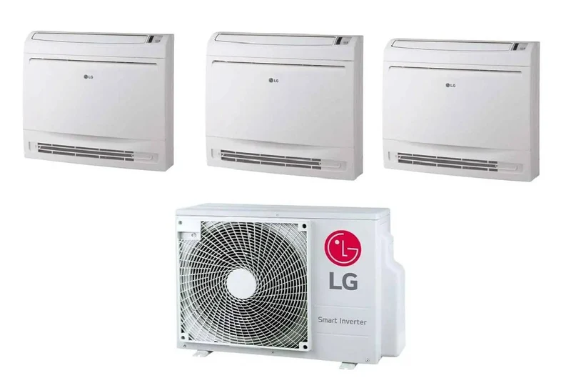 Condizionatore Trial Split Console LG 9+12+12 Btu con MU3R21 R-32 Wi-Fi Optional