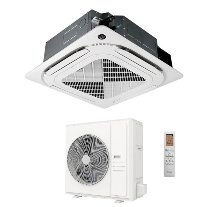 Condizionatore a Cassetta Ferroli Giada-C 48000 Btu 2CP0046F R-32 Wi-Fi Integrato con Telecomando e Griglia