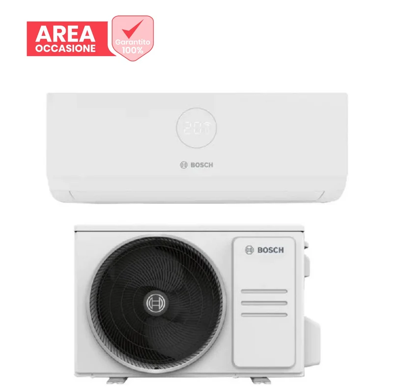 AREA OCCASIONI 2515 Condizionatore Bosch Climate 3000i 12000 Btu CL3000i-SET 35 WE R-32 Wi-Fi Optional