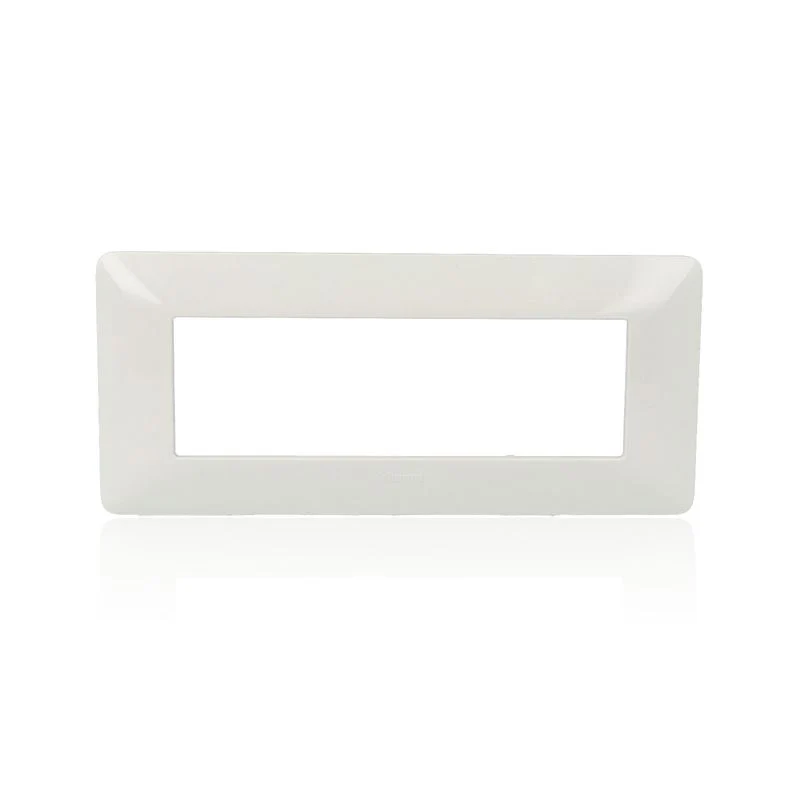 BTICINO AM4806BBN - Placca 6 Moduli - Bianco - Materiale Tecnopolimero - Matix