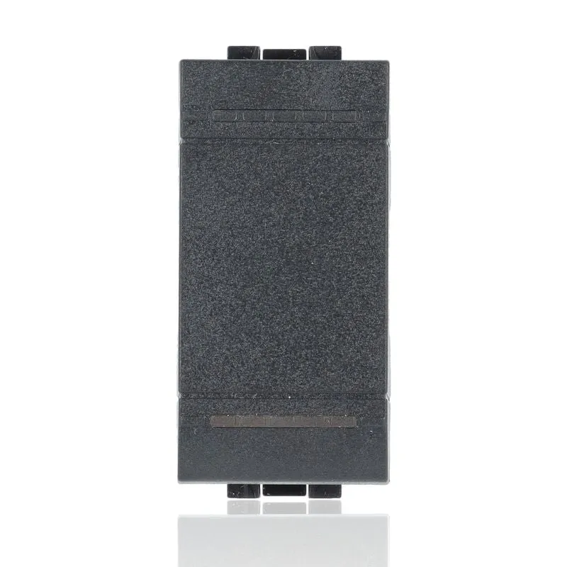 BTICINO L4001N - Interruttore 1P 16 Ax 250 Vac - Antracite - LivingLight