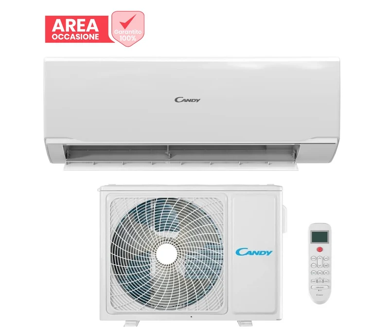 AREA OCCASIONI 2372 Condizionatore Candy Inverter serie PURA 12000 Btu CY-12RA R-32 Wi-Fi Integrato Classe A++/A+