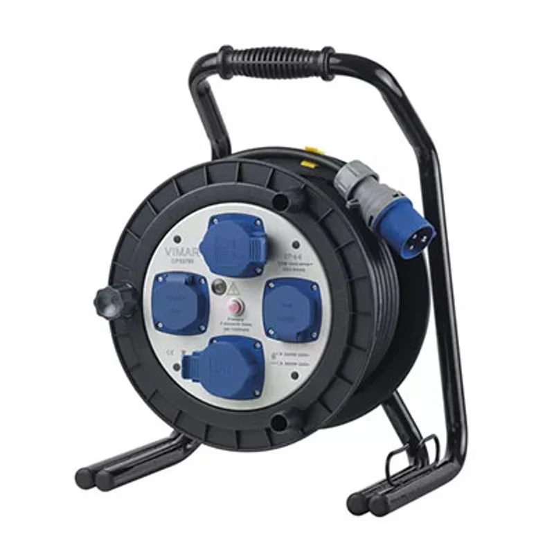 VIMAR 0P32760 - Avvolgicavo Industriale 16A 4 Uscite 15M