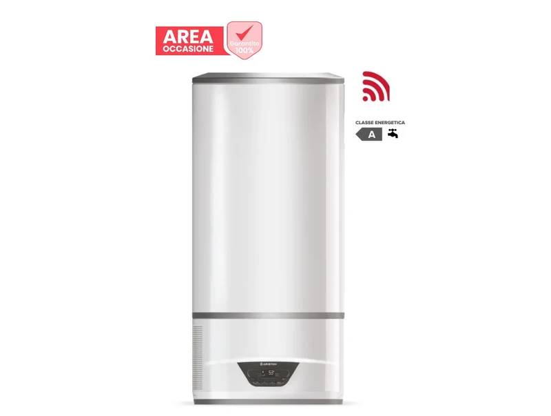 AREA OCCASIONI 2467 Scaldabagno Elettrico ad accumulo Ariston Lydos Hybrid WiFi 80 EU con tecnologia ibrida Classe A